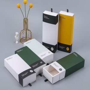 Custom Kraft Paper Drawer Box Universal socks panties drawer box towel tea gift box kraft paper packaging